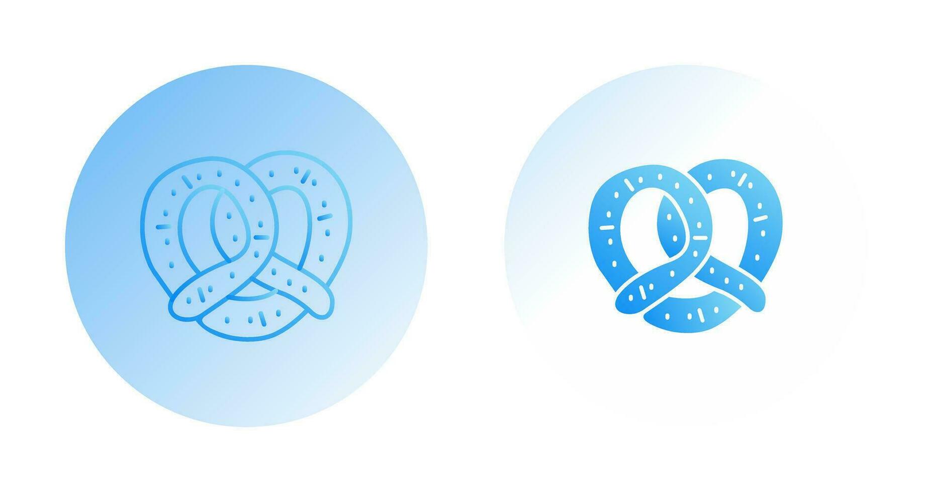 Pretzel Vector Icon