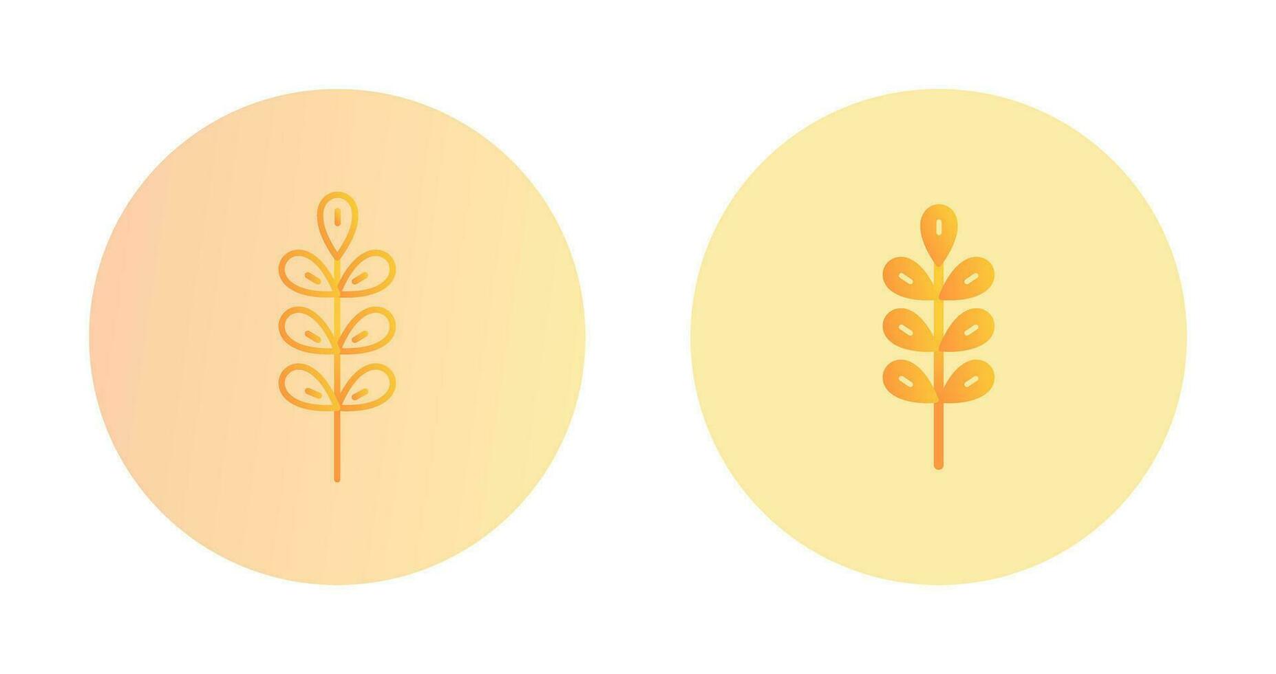 Barley Vector Icon