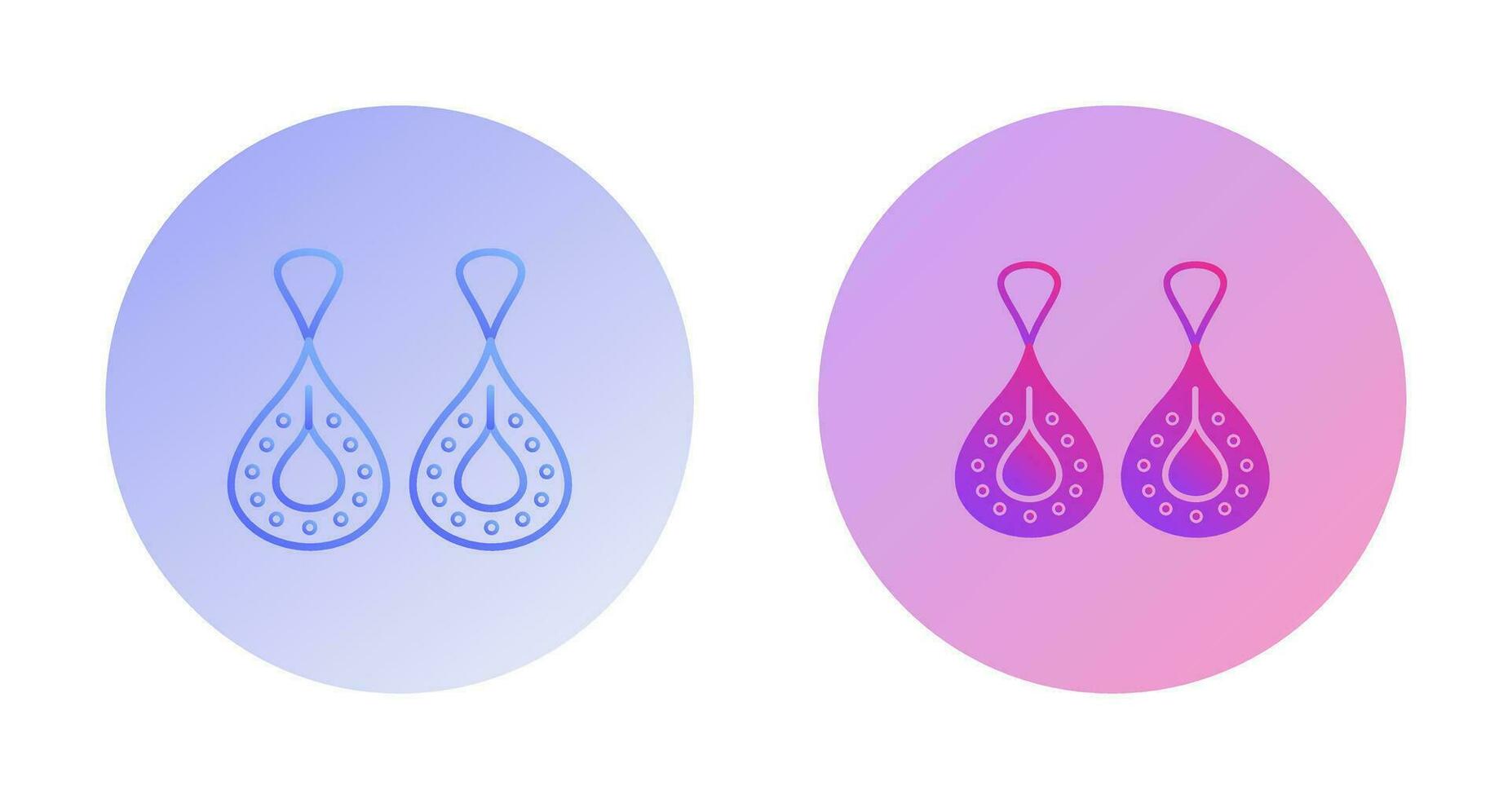 Earring Vector Icon