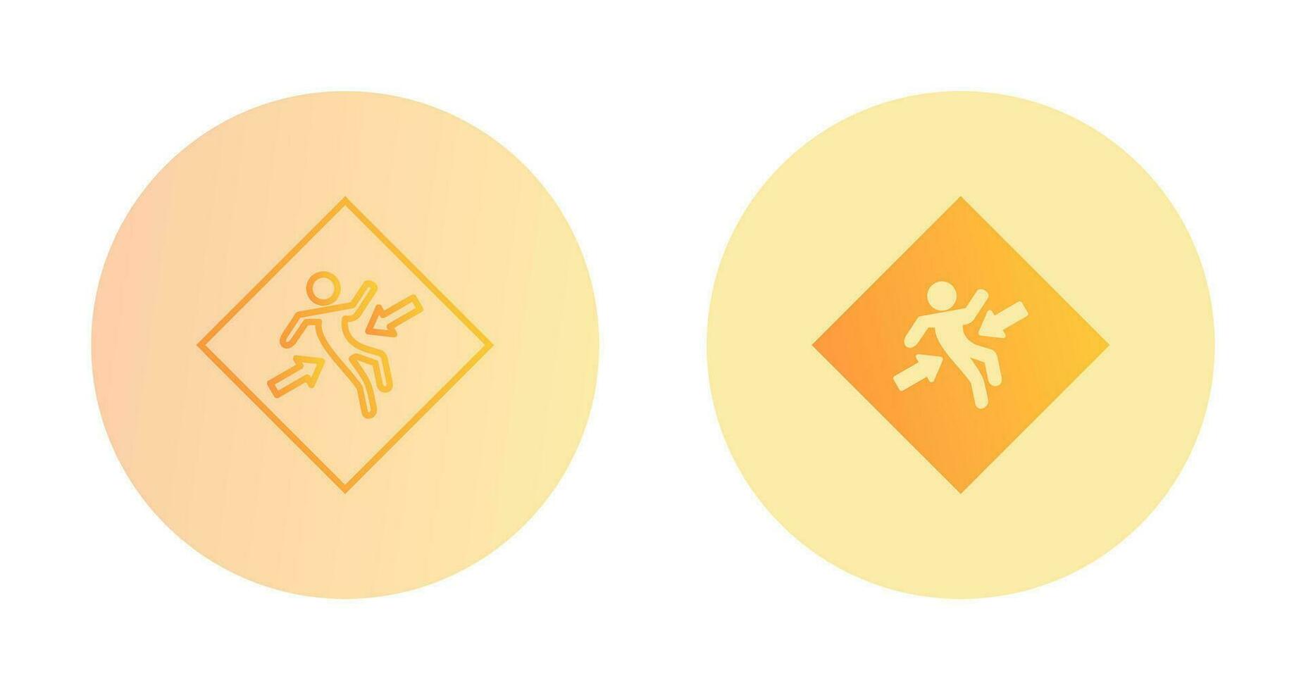 Crush Zone Vector Icon