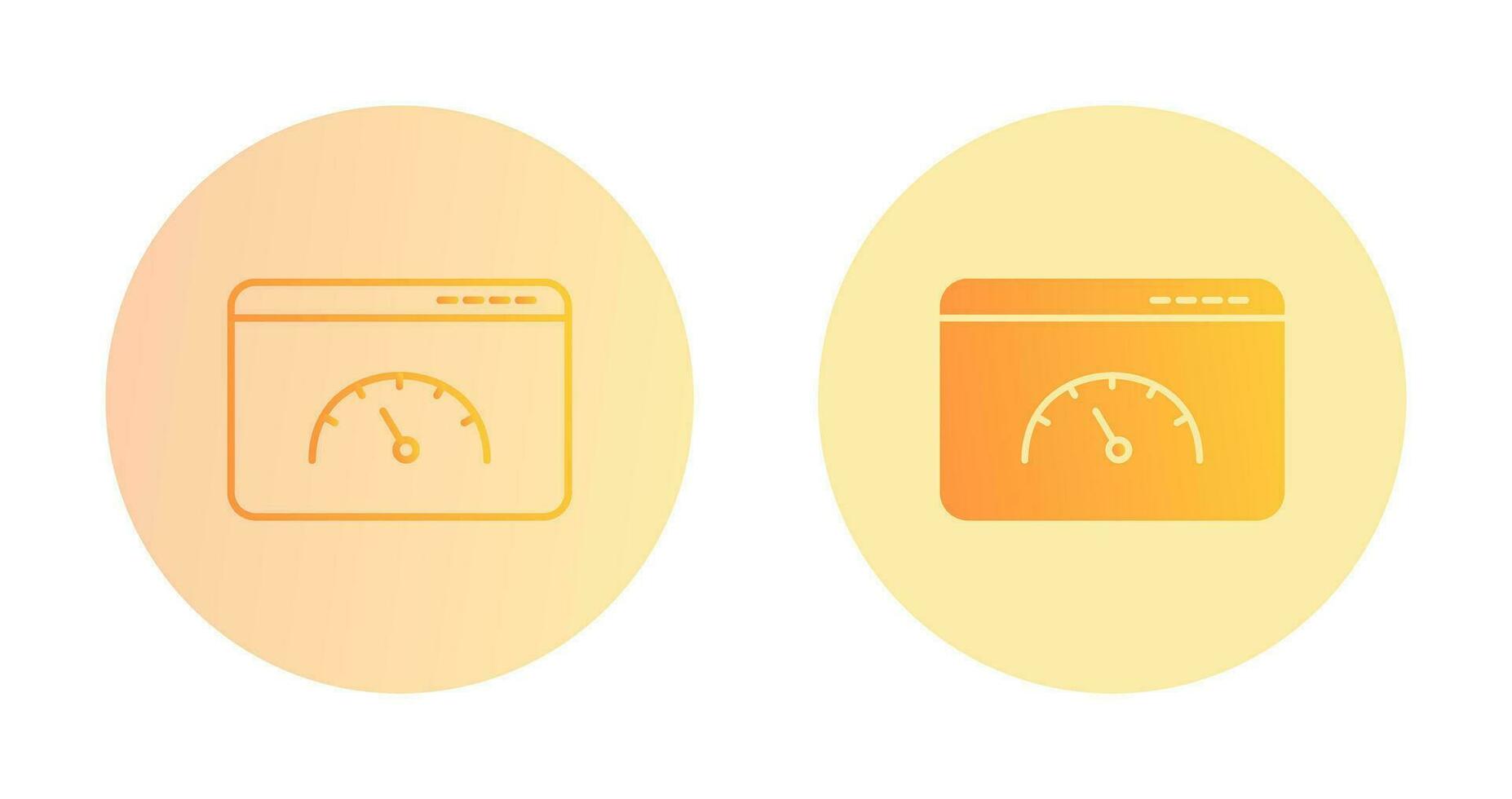 Page Speed Vector Icon