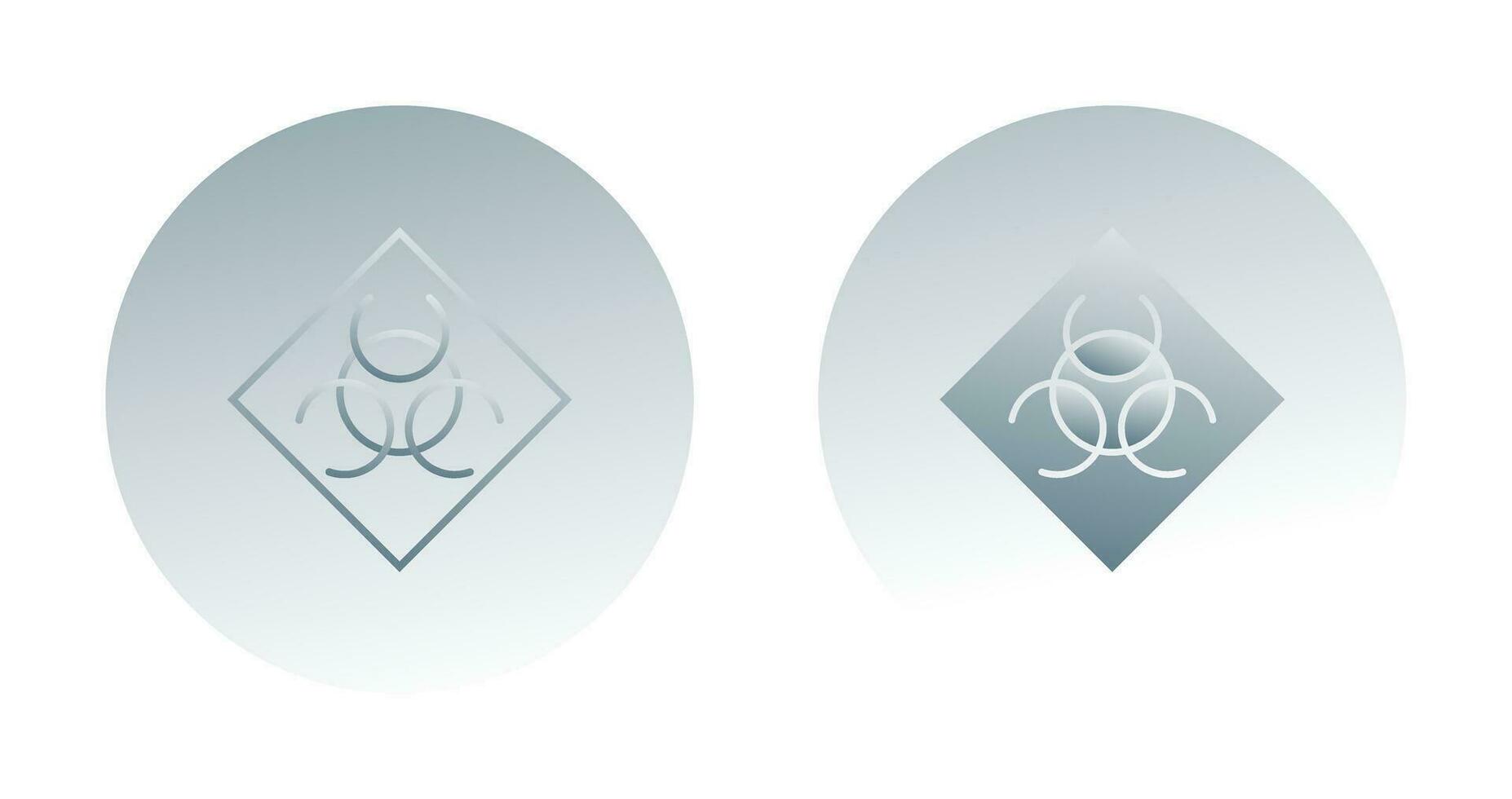 Biological Hazard Vector Icon