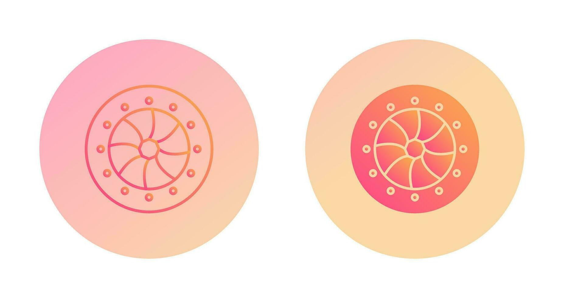 Unique Optical Diaphram Vector Icon
