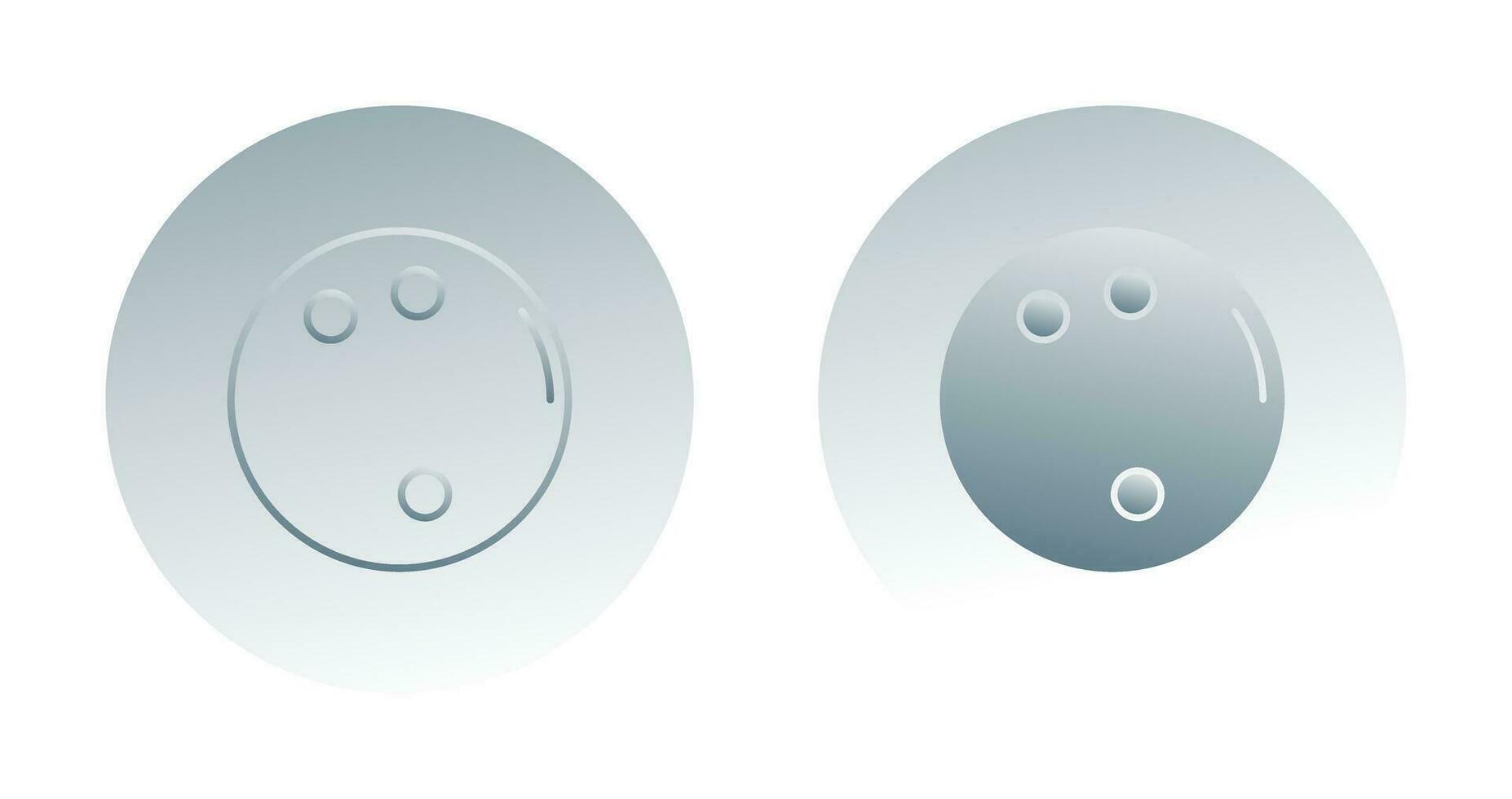 Bowling Ball Vector Icon