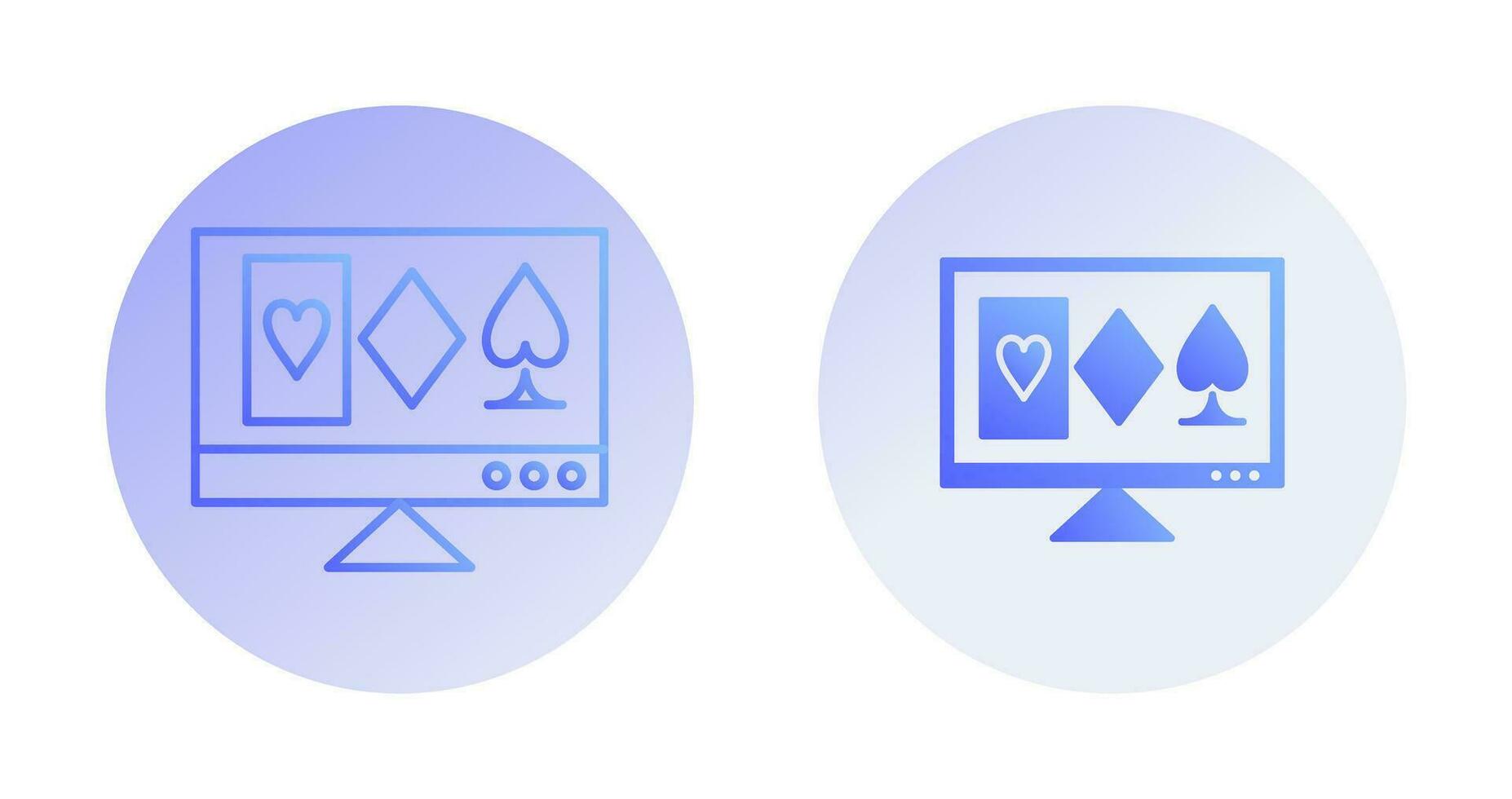 Online Gambling Vector Icon