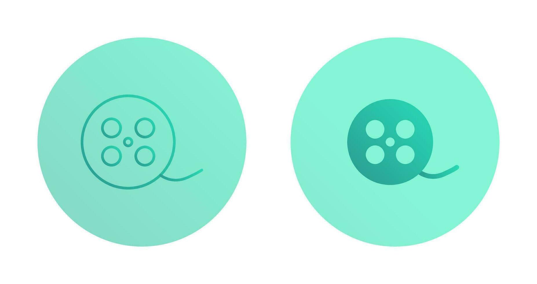 Reel Vector Icon