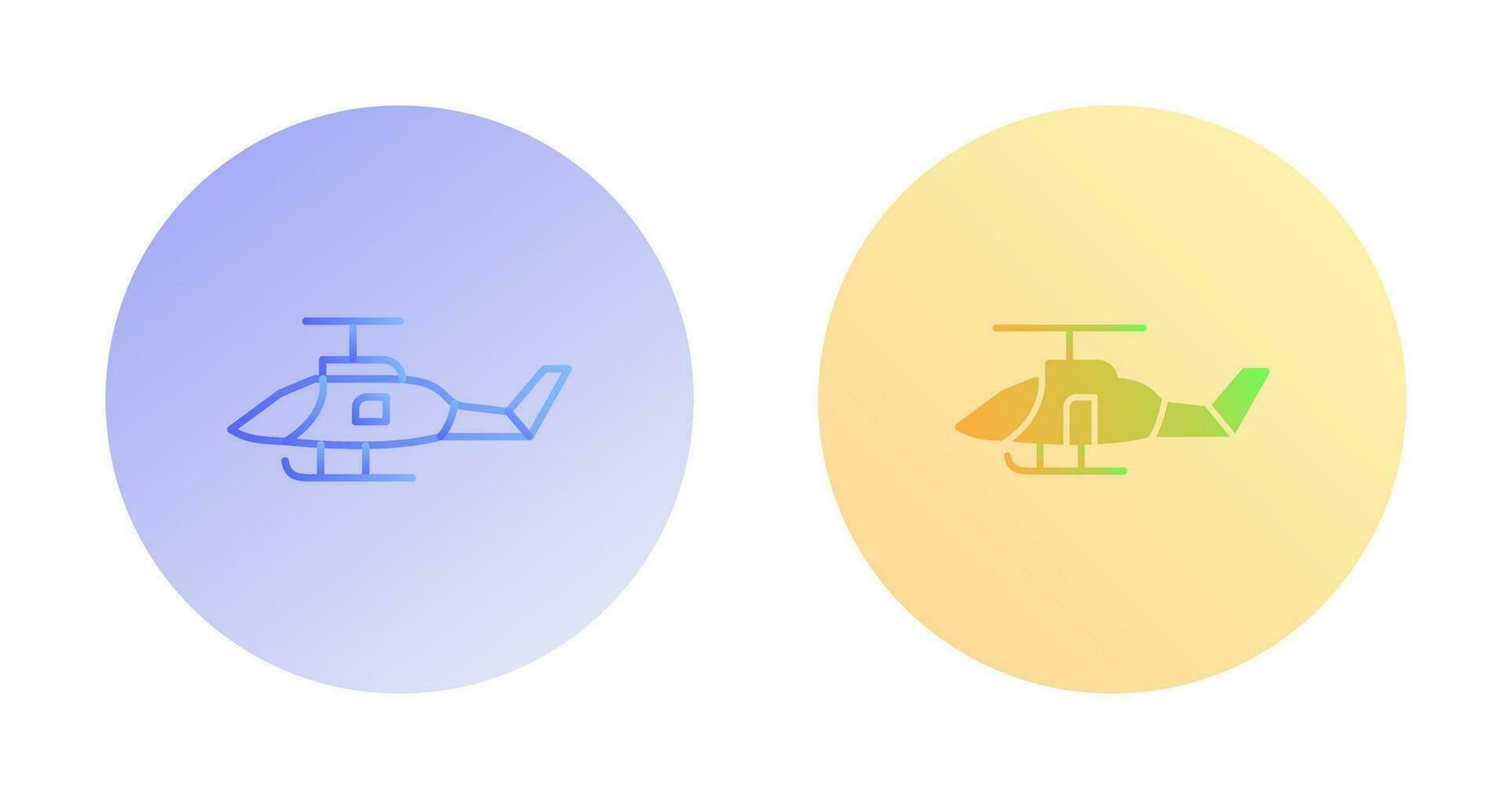 Military Helicopter Vector Icon