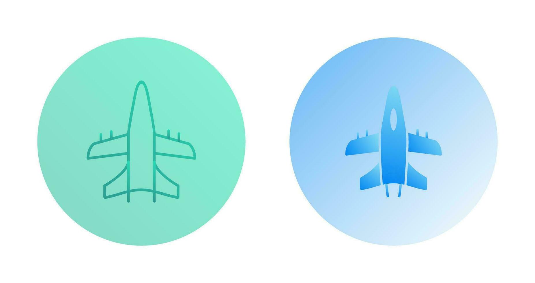 Military Plane Vector Icon