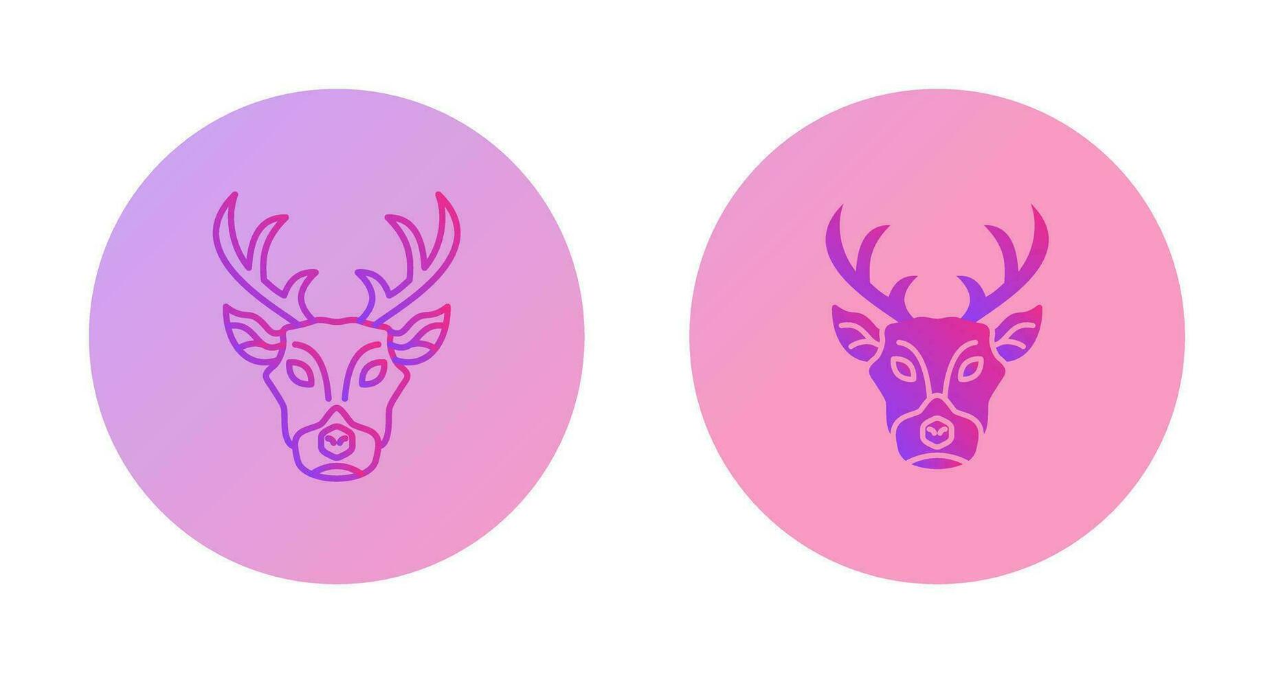 Deer Vector Icon
