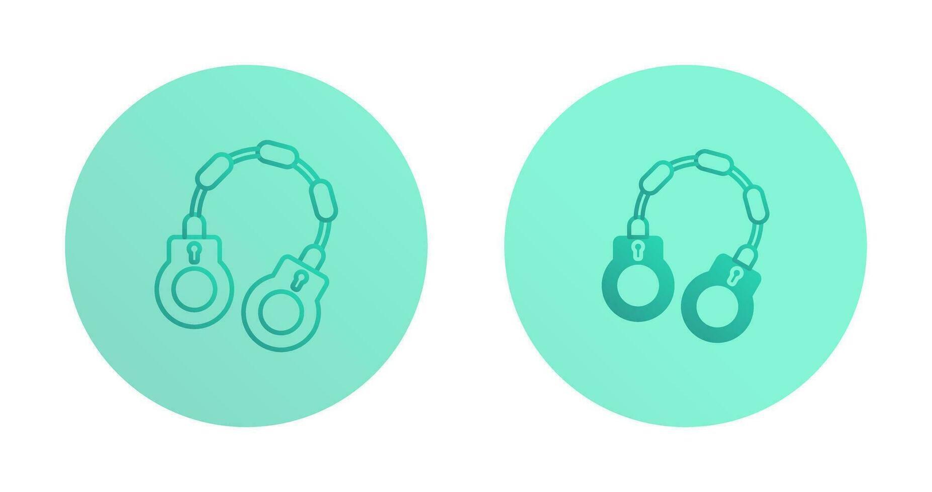 Handcuff Vector Icon