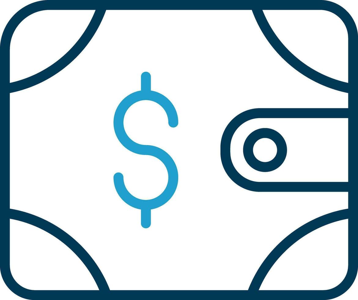 Wallet Vector Icon Design