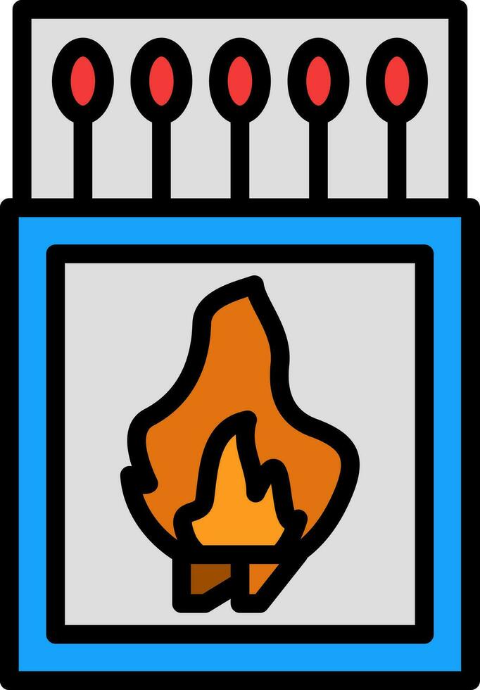 Matches Vector Icon Design