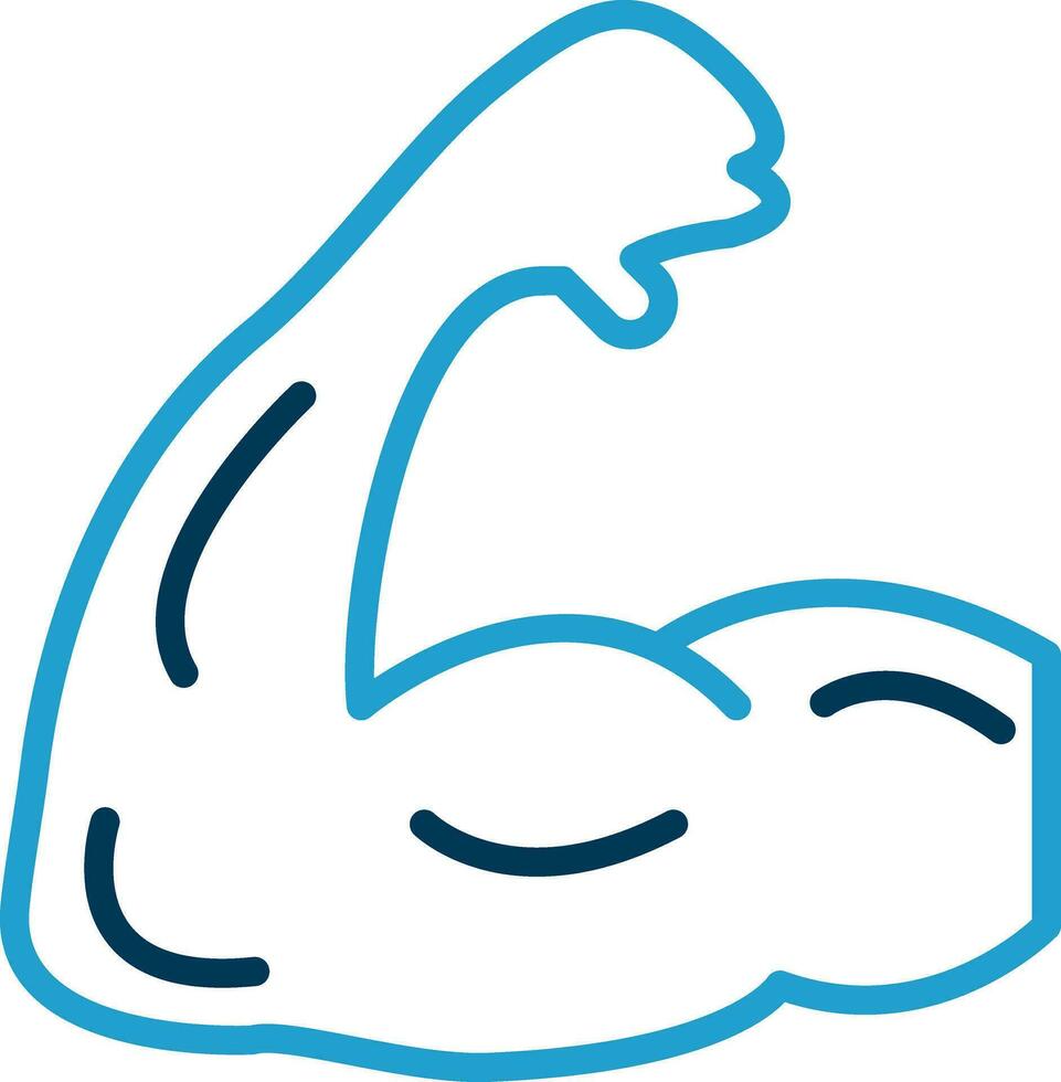 Bicep Vector Icon Design