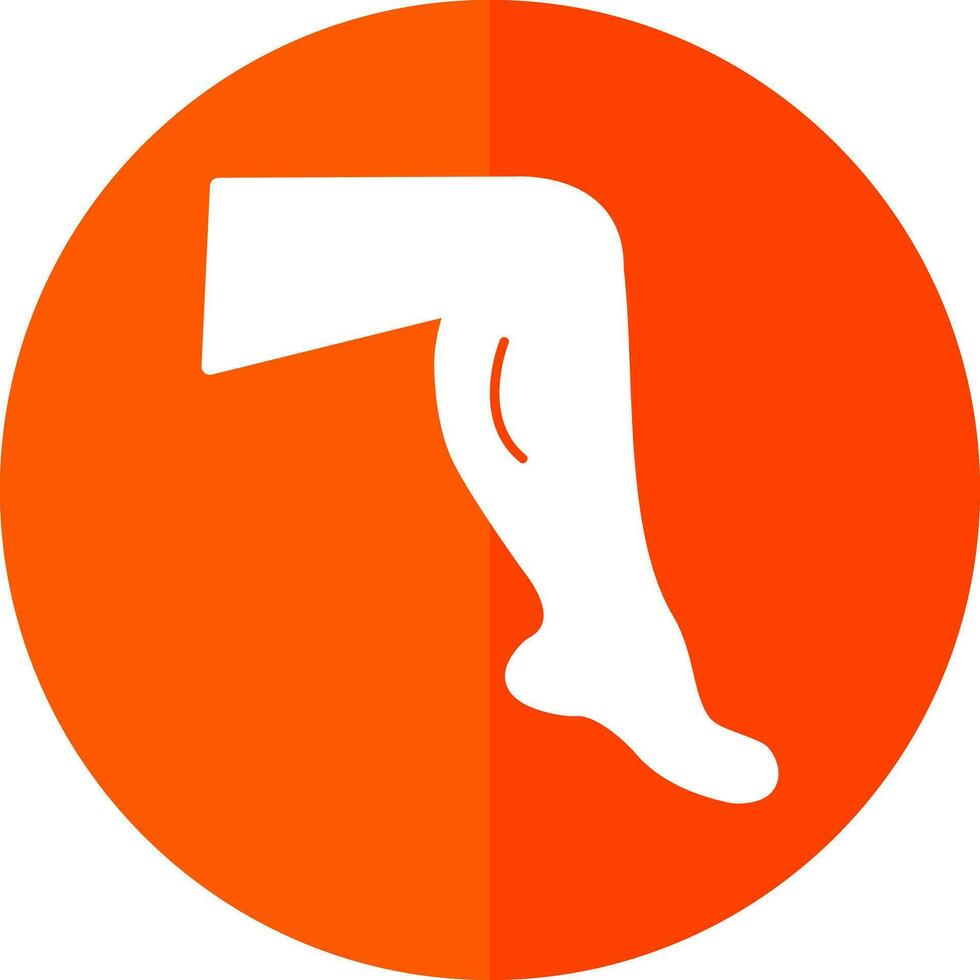 Leg Vector Icon Design