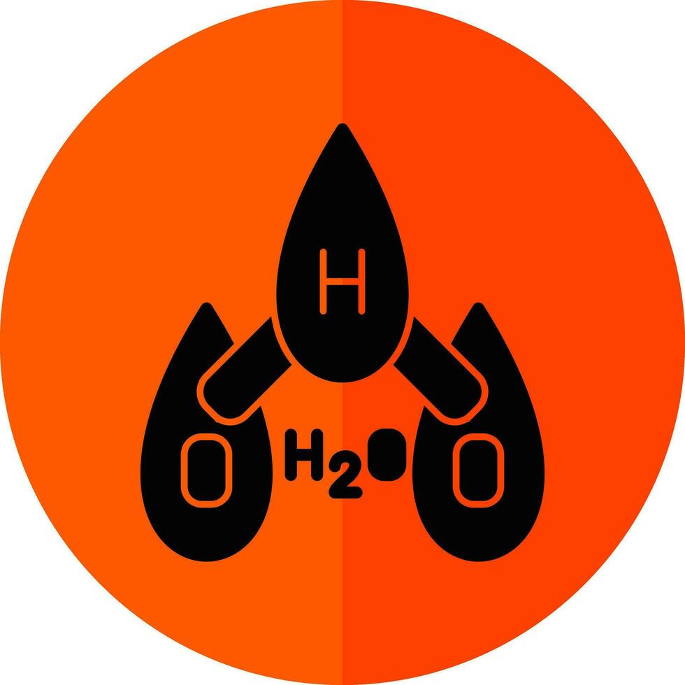 H2o Vector Icon Design