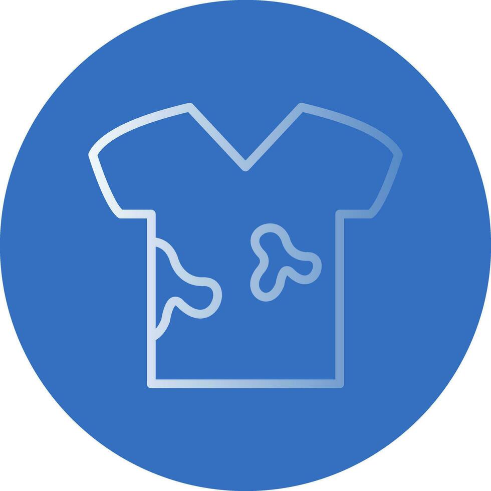 Dirty clothes Vector Icon Design