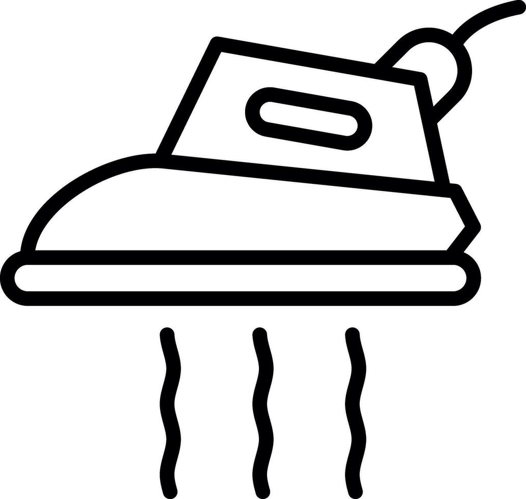 Hot iron Vector Icon Design