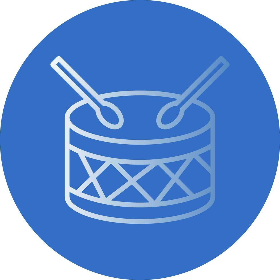 Drum Vector Icon Design