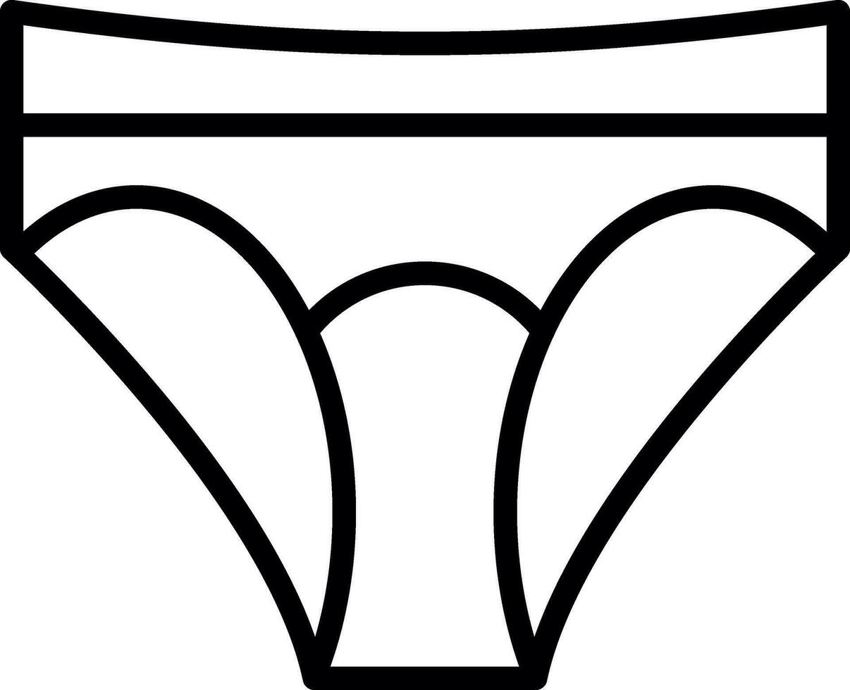 Underwear Vector Icon Design