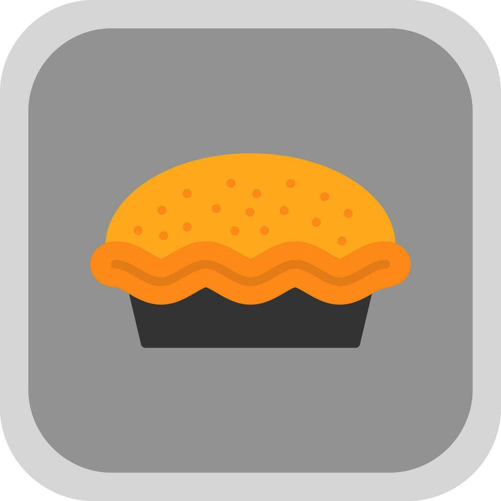 Pie Vector Icon Design