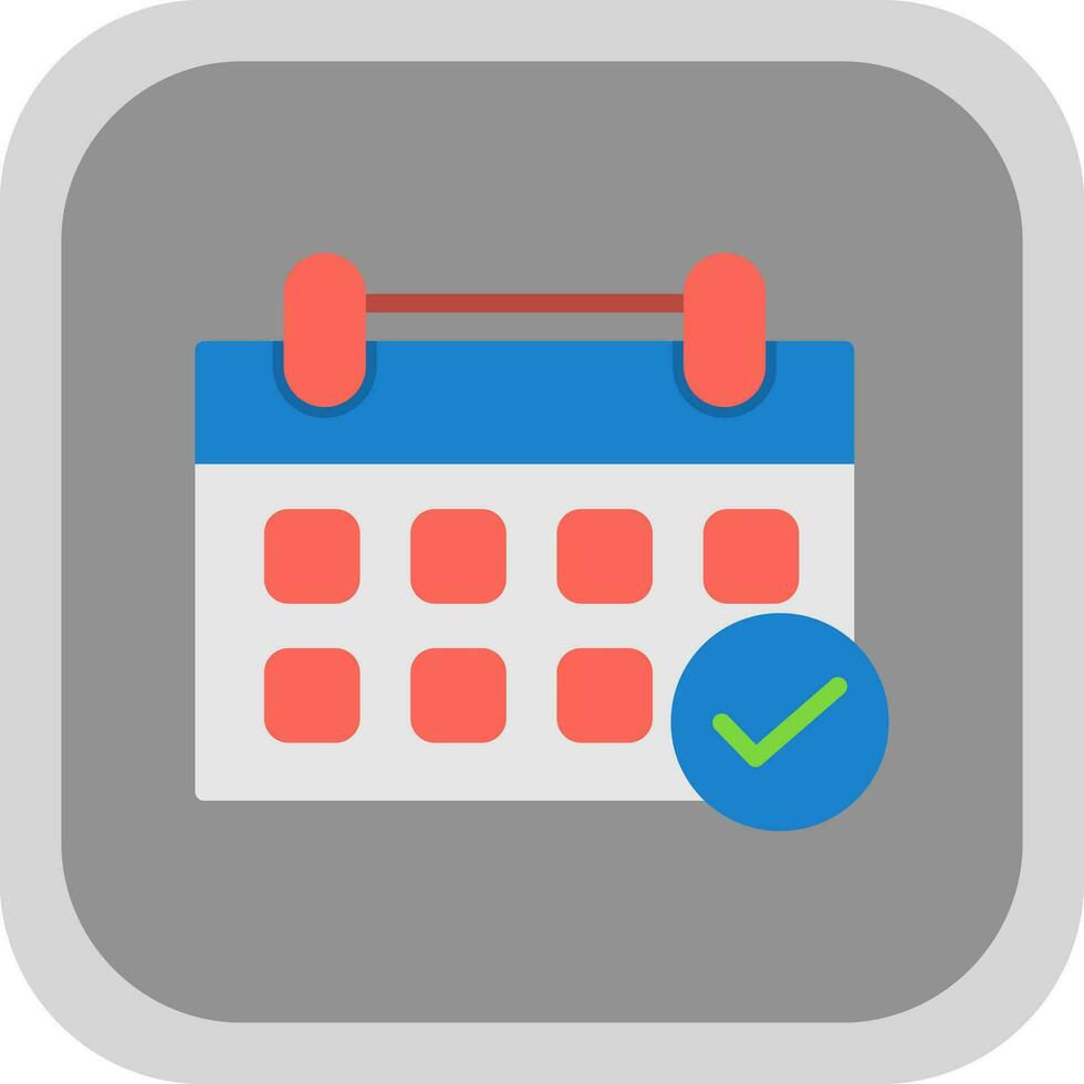 Calendar Vector Icon Design