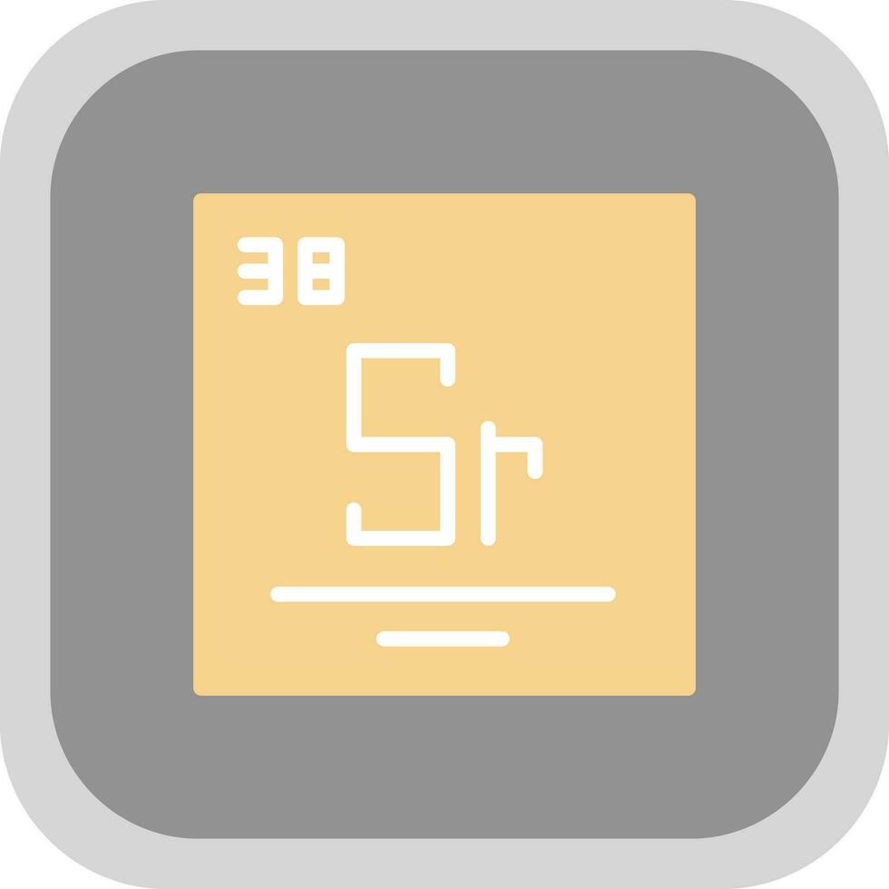 Strontium Vector Icon Design