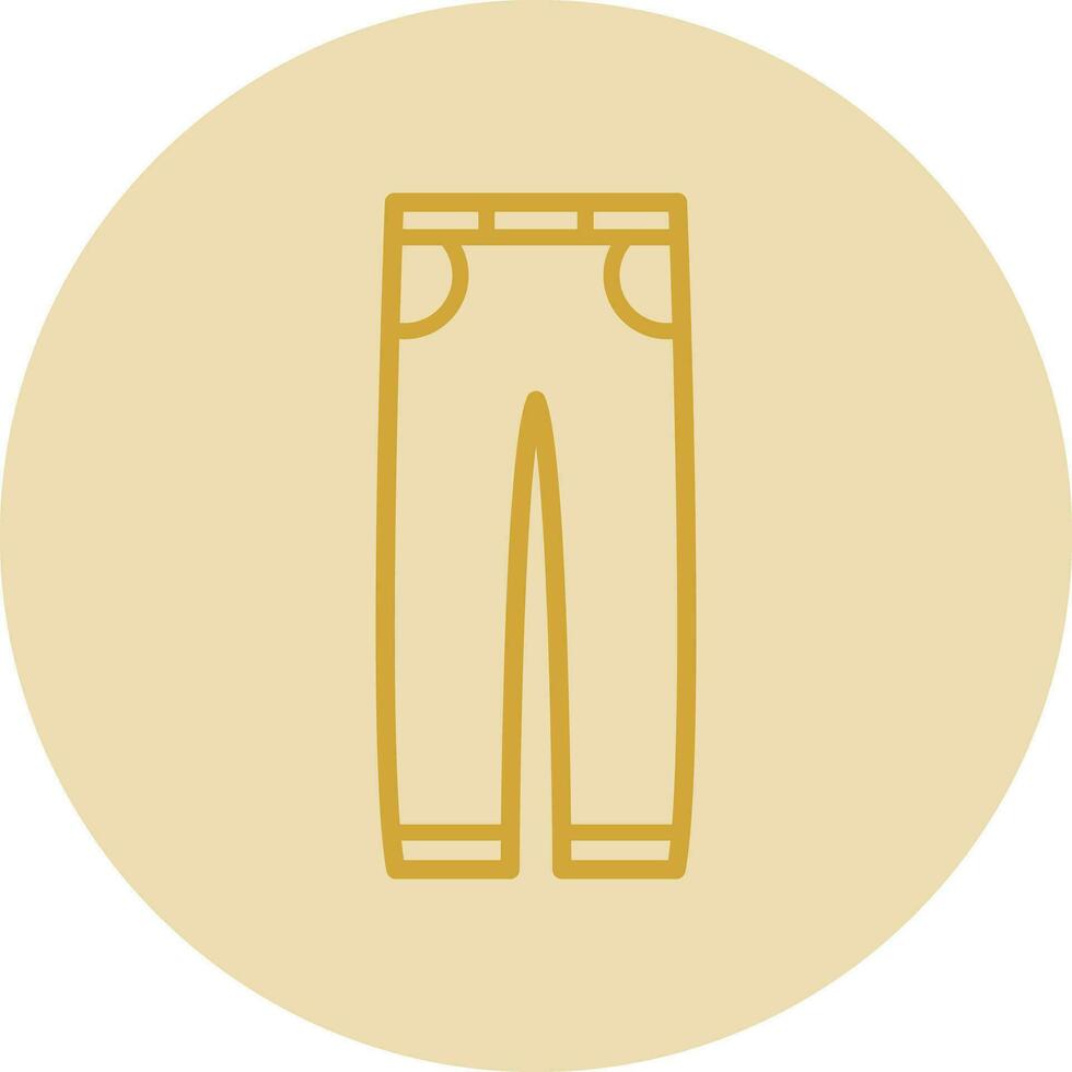 Jeans Vector Icon Design