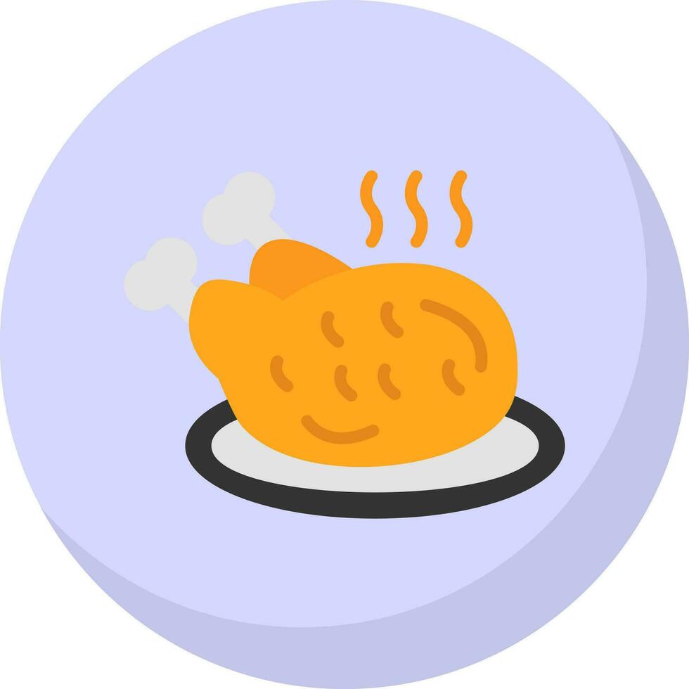 Chicken Vector Icon Design