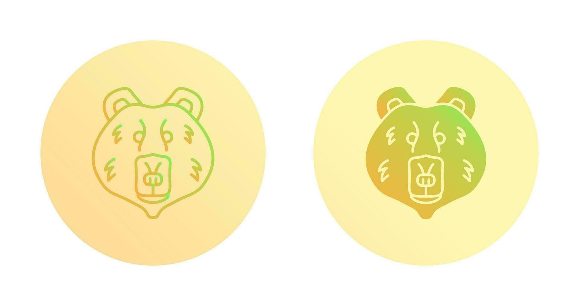 Polar Bear Vector Icon