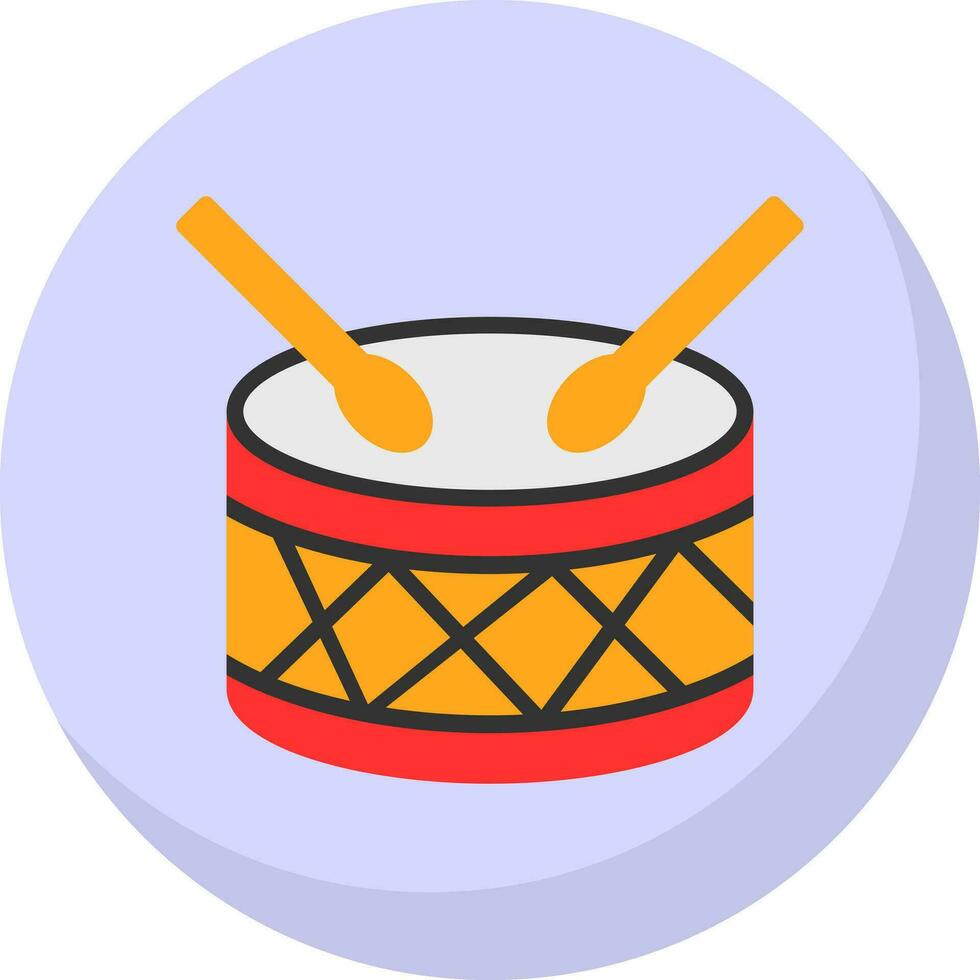 Drum Vector Icon Design