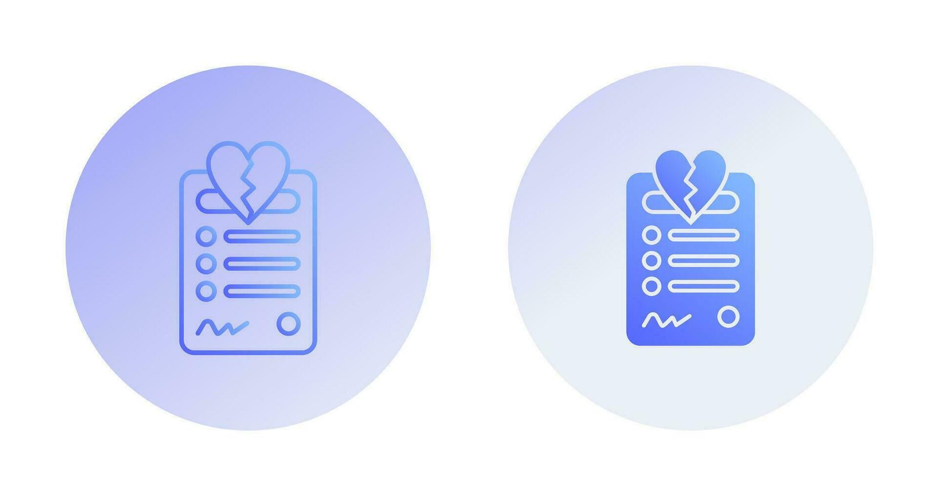 Divorce Vector Icon