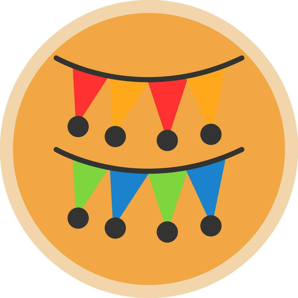 Garlands Vector Icon Design