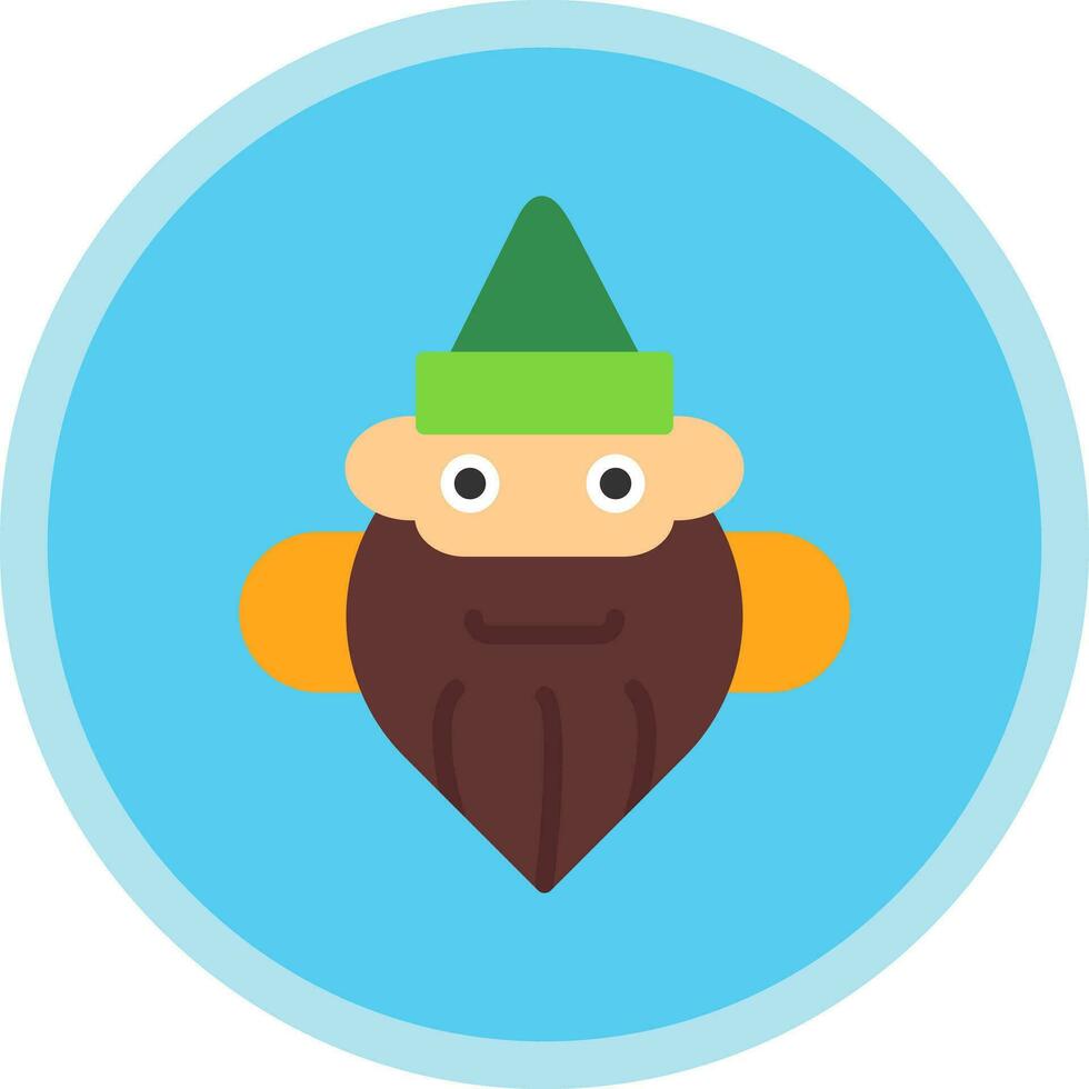 Gnome Vector Icon Design