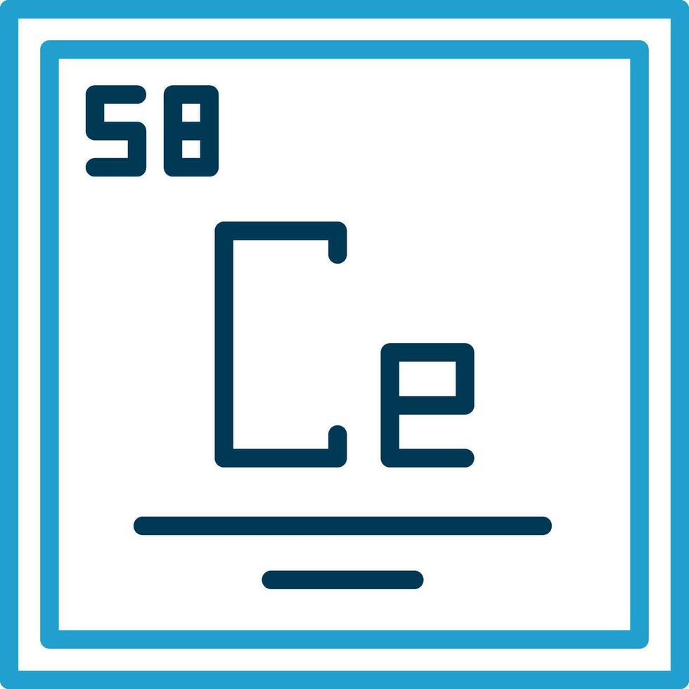 Cerium Vector Icon Design