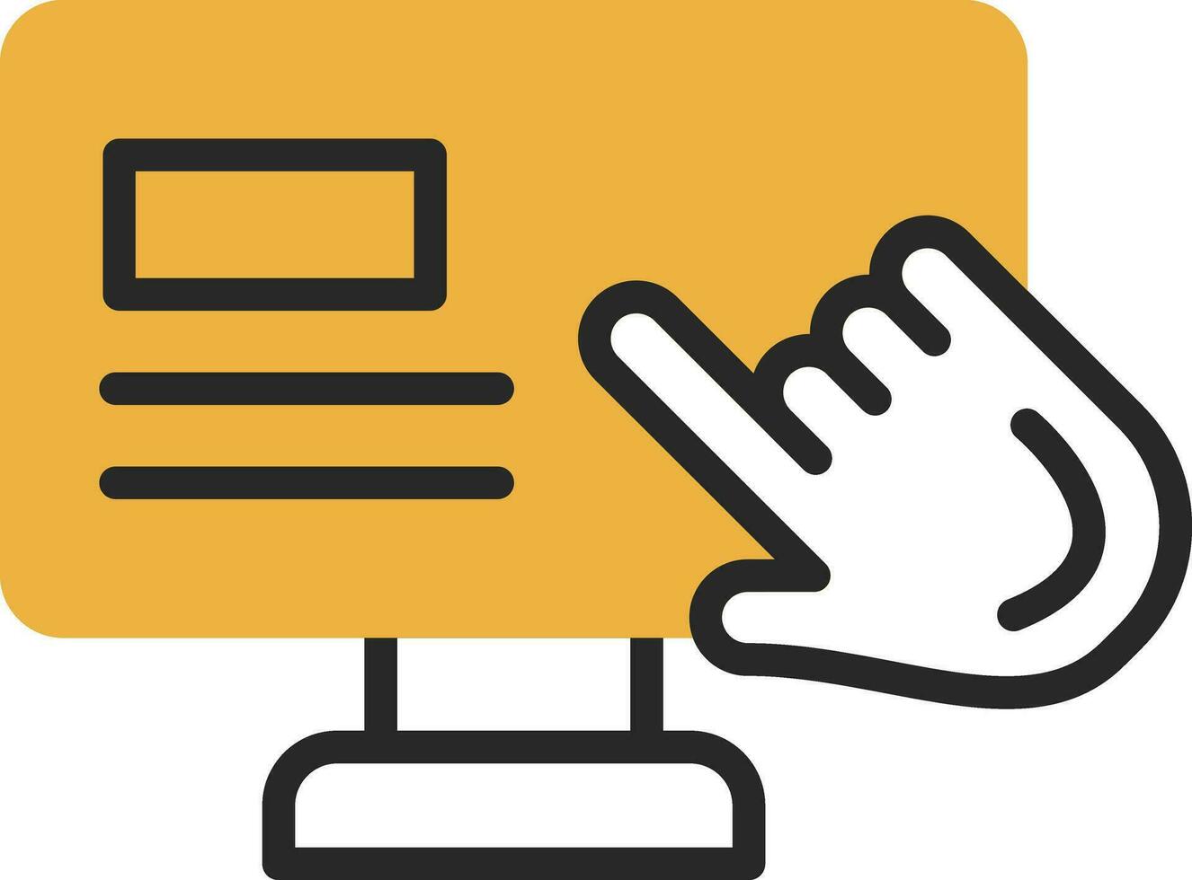 Self service Vector Icon Design