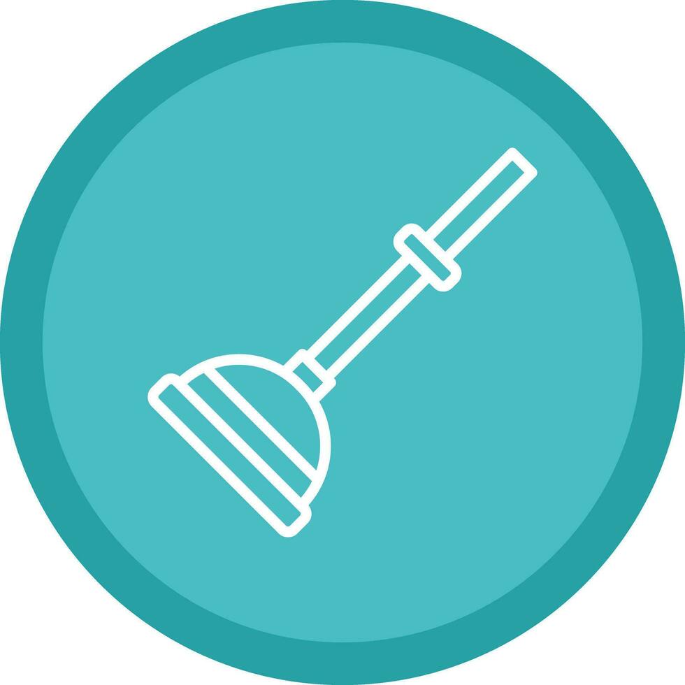 Plunger Vector Icon Design