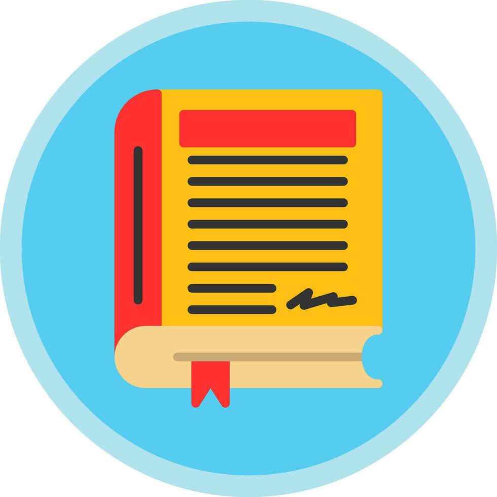 diseño de icono de vector de libro