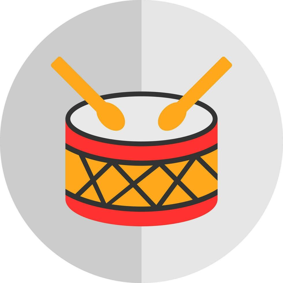 Drum Vector Icon Design