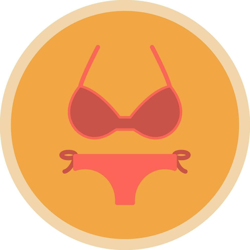 Bikini Vector Icon Design