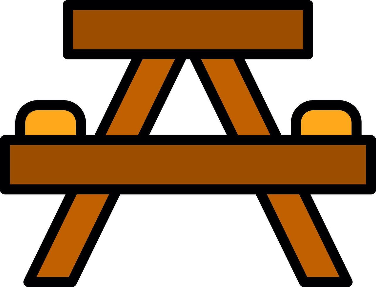 Bench Vector Icon Design