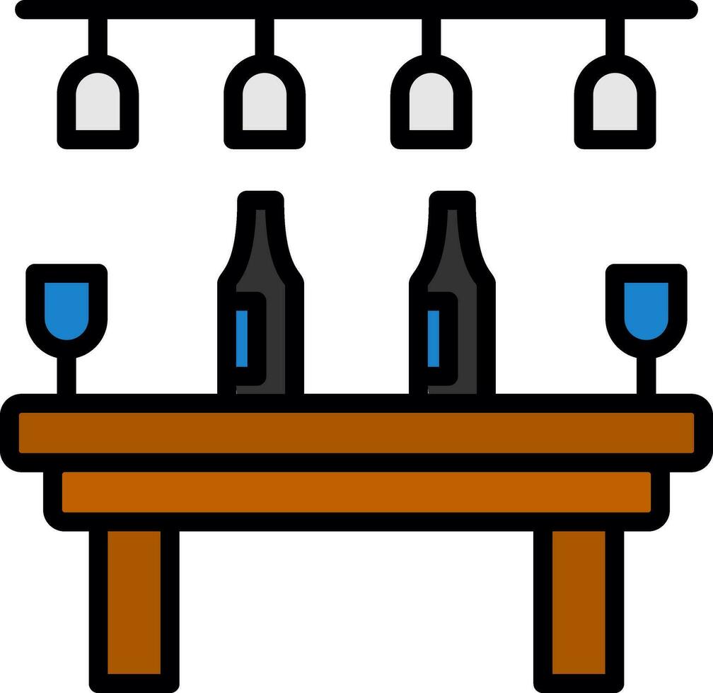 Pub Vector Icon Design
