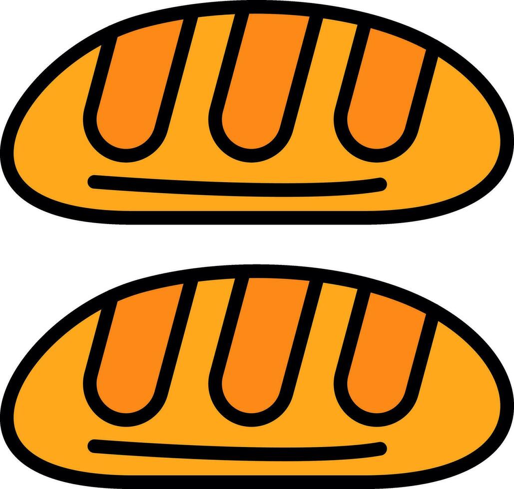 Bread Vector Icon Design