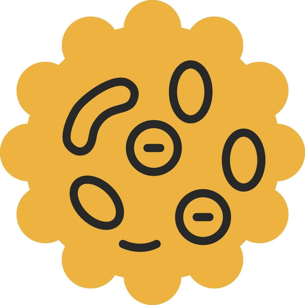 White blood cell Vector Icon Design