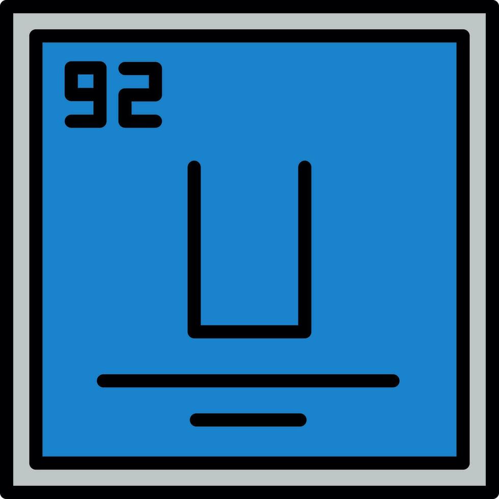 Uranium Vector Icon Design