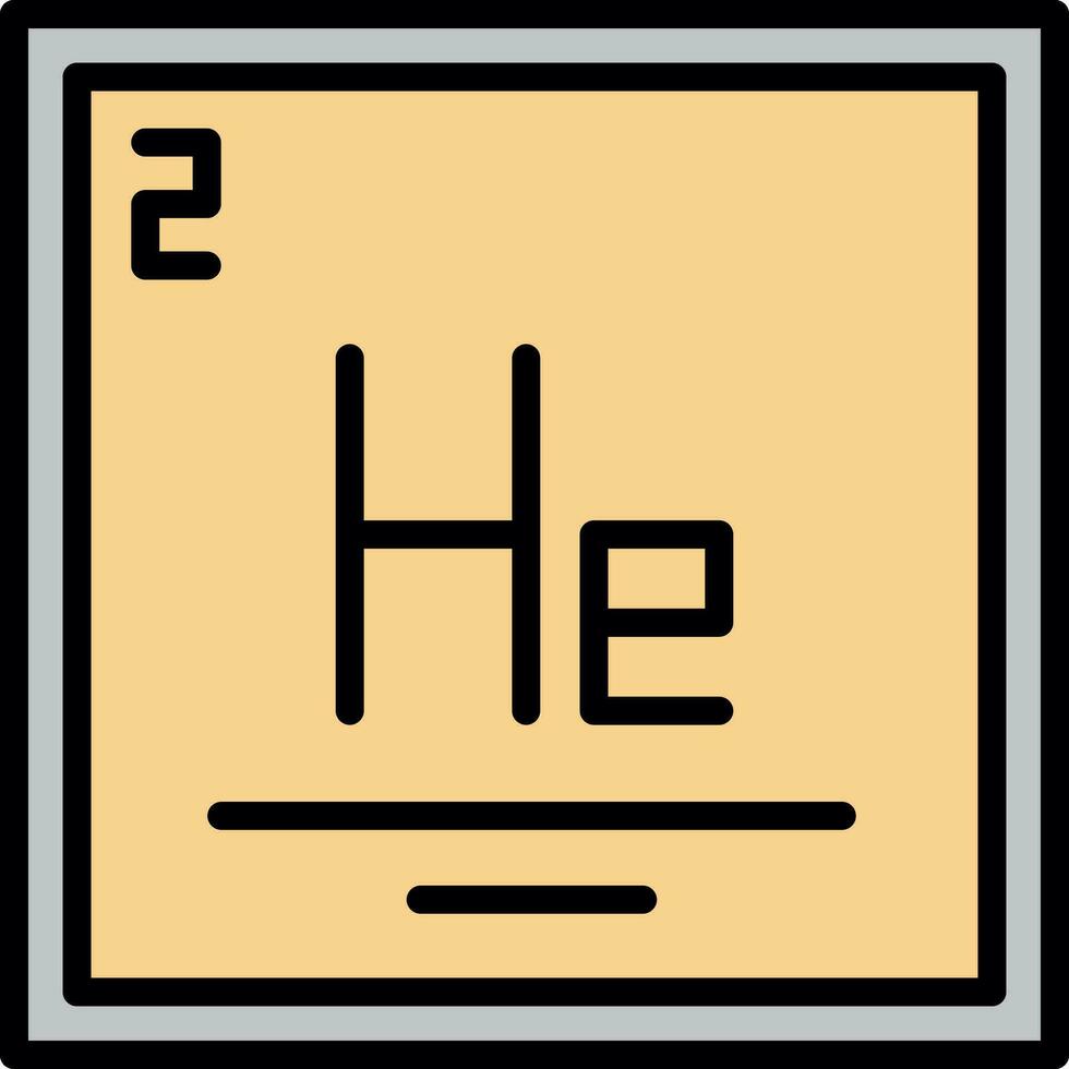 Helium Vector Icon Design