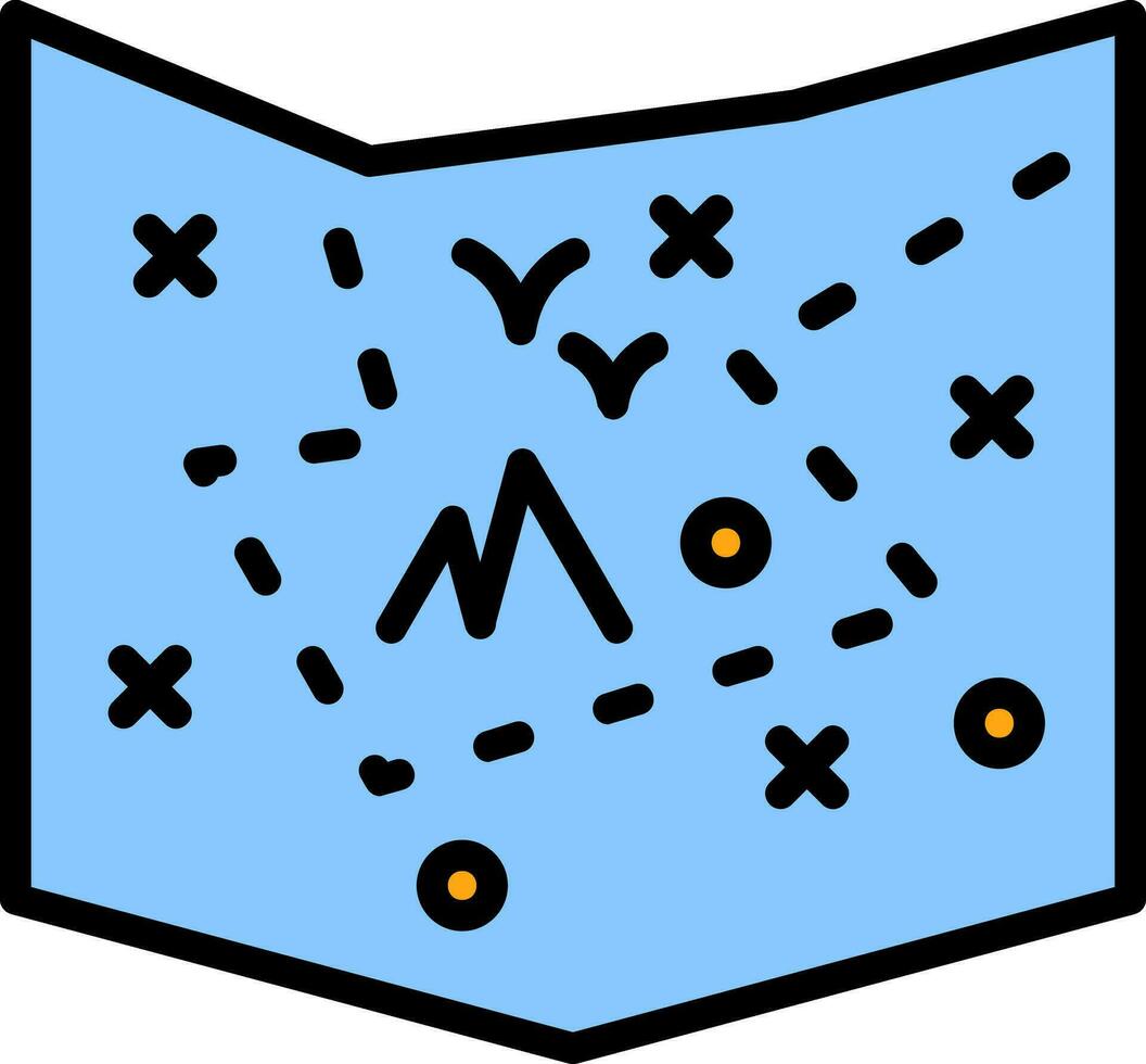 Map Vector Icon Design