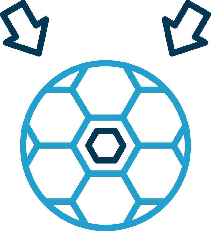 Soccer ball Vector Icon Design