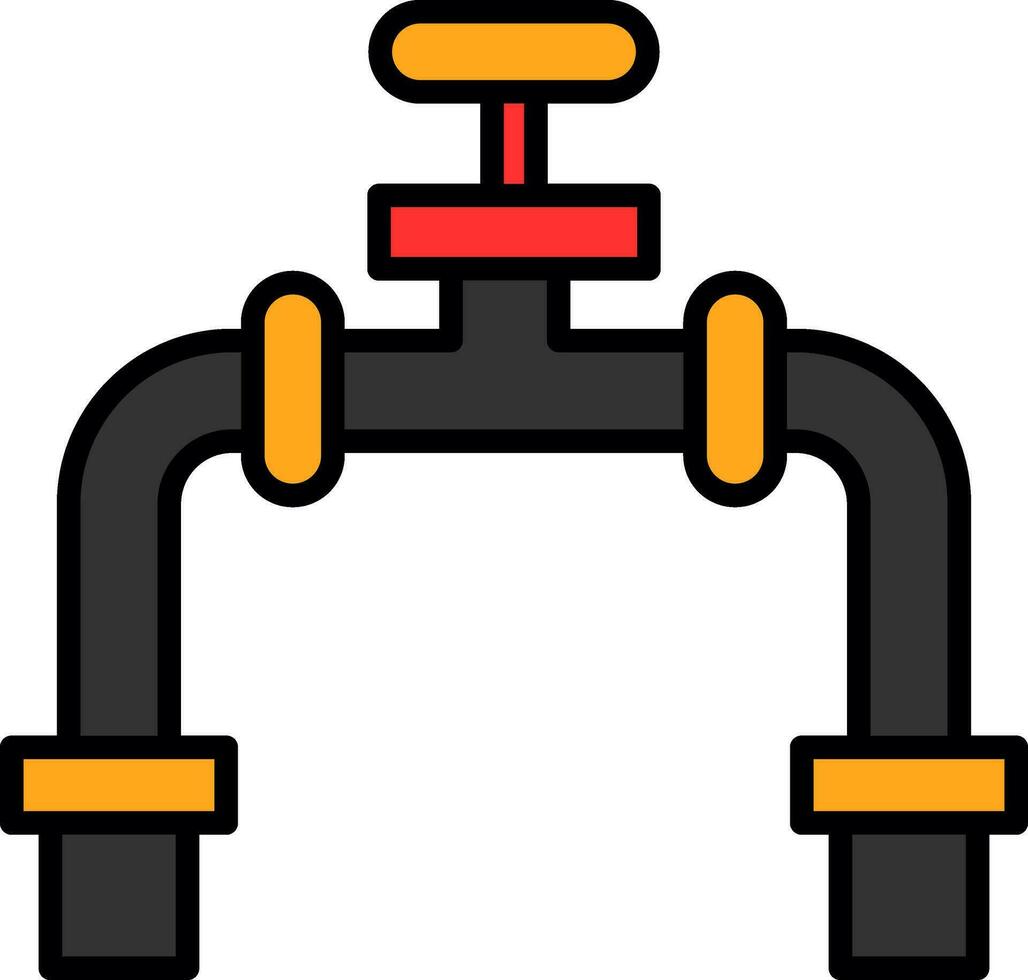 Pipe Vector Icon Design