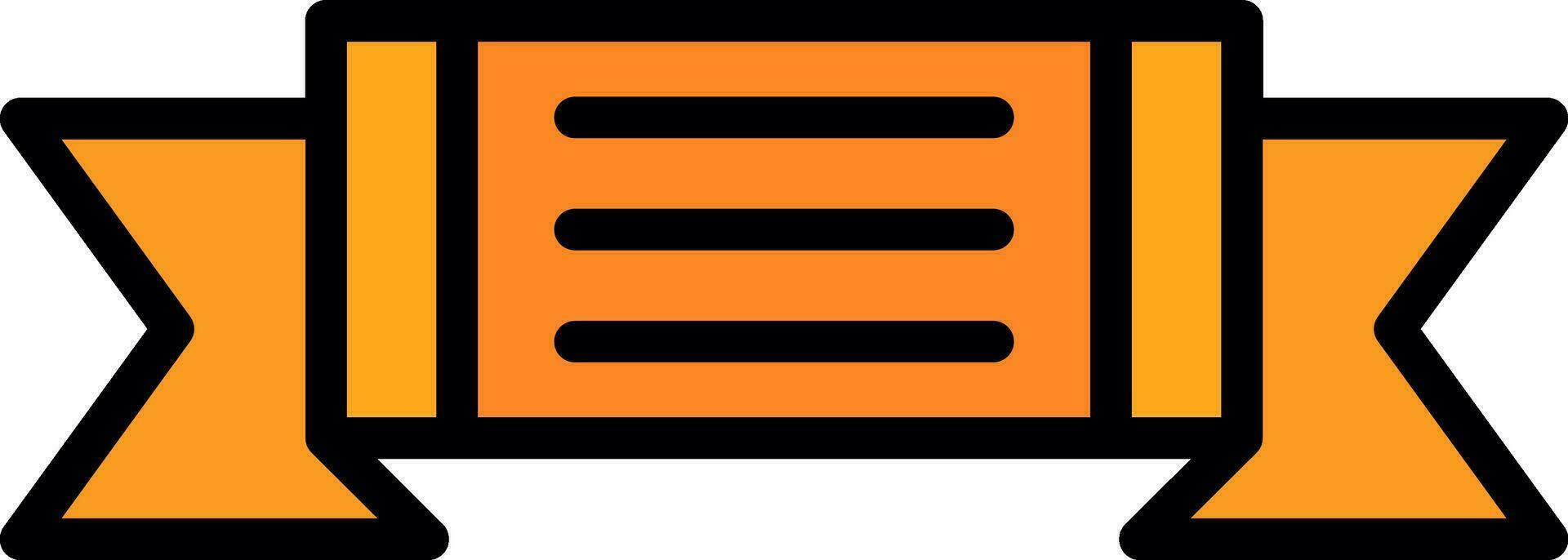 Banner Vector Icon Design