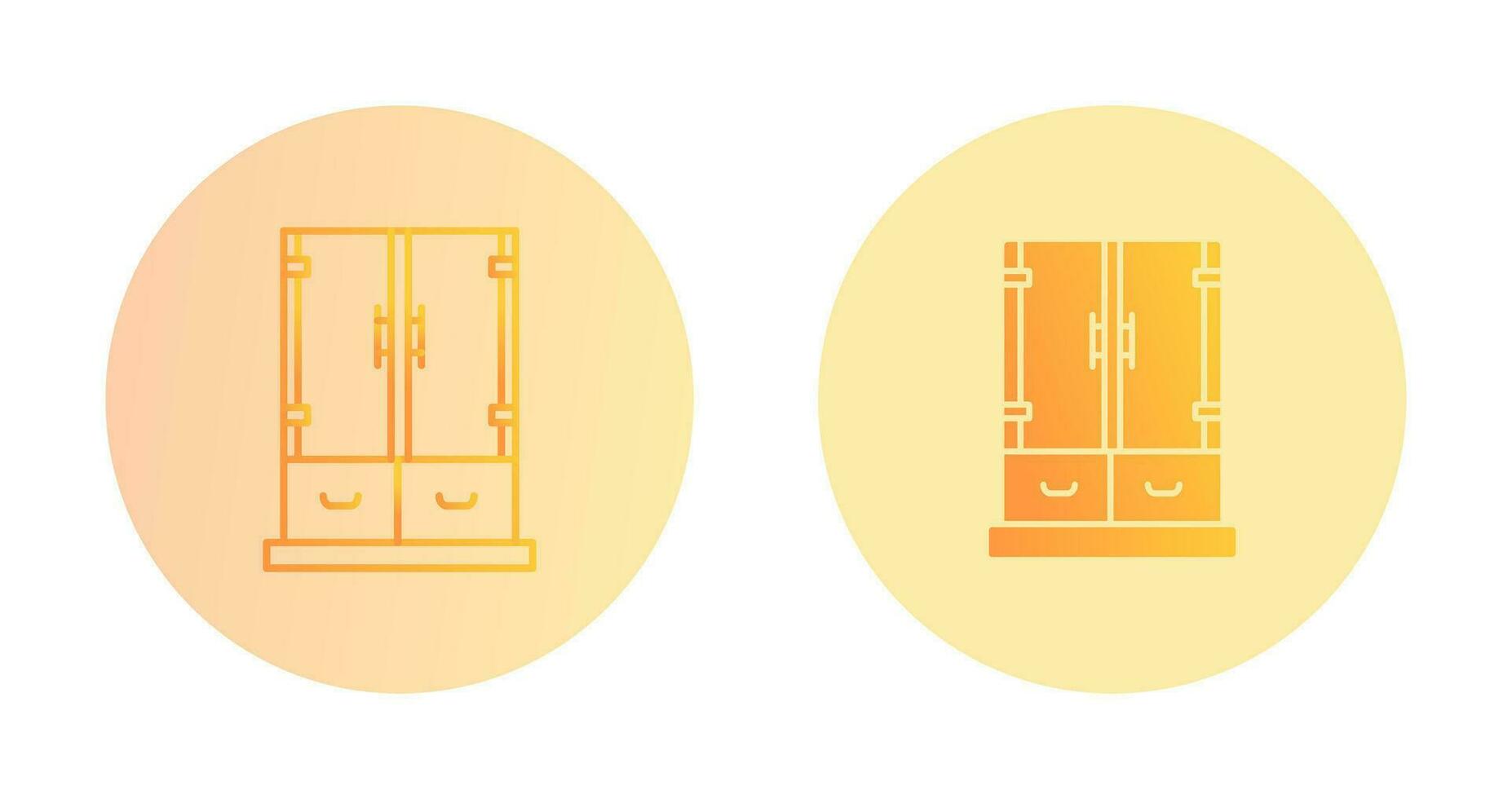 Cabinet Drawer Vector Icon